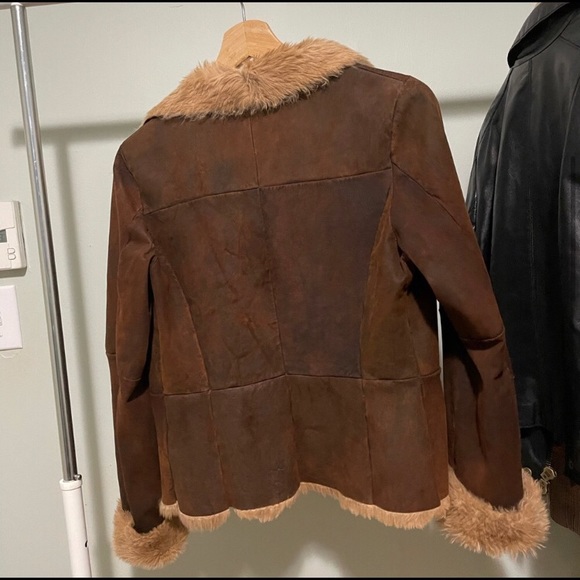 Rabbit Fur Coat - Danier, Size S - Picture 3 of 13